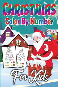 Christmas Color By Number For Kids