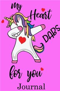 My Heart Dabs for You Journal