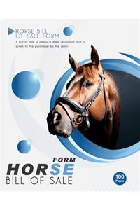 horse bill of sale form