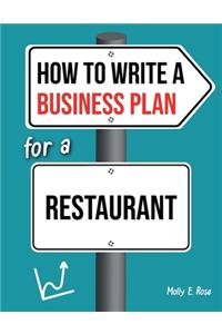 How To Write A Business Plan For A Restaurant