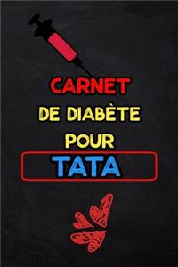 Carnet de diabète pour Tata