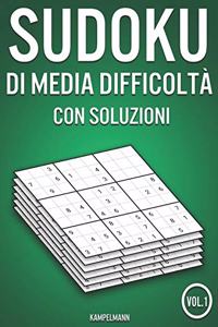 Sudoku di media difficoltà con soluzioni