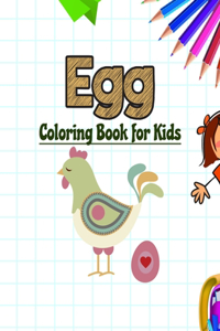 Egg Coloring Book for Kids