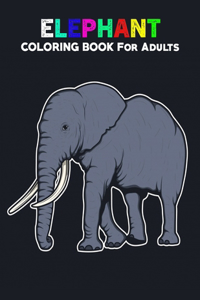 Elephant Coloring Books for Adults