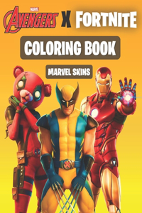 Avengers X Fortnite Coloring Book ( Marvel Skins )