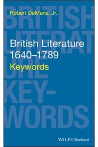 British Literature 1640-1789