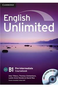 English Unlimited Pre-Intermediate Coursebook with E-Portfolio