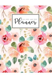 Planner July 2019- June 2020: Planner July 2019-2020, Student Planner, College Planner, Calendar Schedule Organizer and Journal Notebook (Academic Planner July 2019 - June 2020)