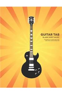 Guitar Tab Blank Sheet Music