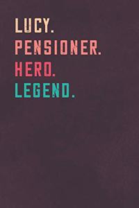 Lucy. Pensioner. Hero. Legend.
