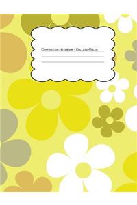 Composition Notebook College Ruled