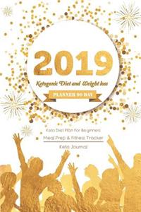 Ketogenic Diet and Weight Loss Planner 90 Day