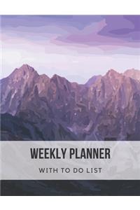 Weekly Planner with To Do List