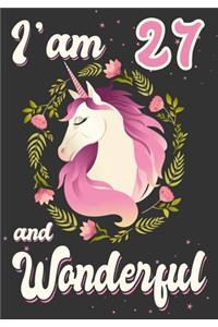 I'am 27 and Wonderful