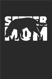 Setter Journal - Setter Notebook 'Setter Mom' - Gift for Dog Lovers