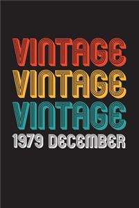 Vintage Vintage Vintage 1979 December