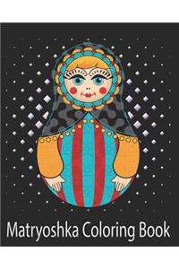 Matryoshka Doll Coloring Book