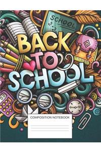 Back To School Composition Notebook