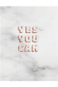Yes You Can Academic Planner 2019-2020