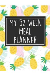 My 52 Week Meal Planner