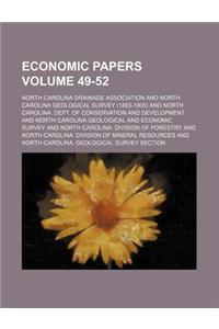 Economic Papers Volume 49-52