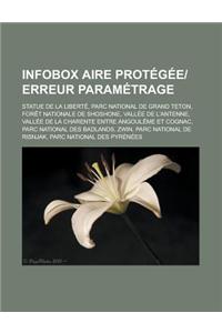 Infobox Aire Protegee-Erreur Parametrage