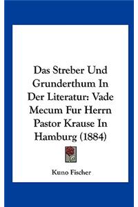 Streber Und Grunderthum In Der Literatur