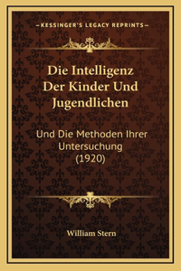 Die Intelligenz Der Kinder Und Jugendlichen