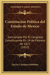 Constitucion Politica del Estado de Mexico