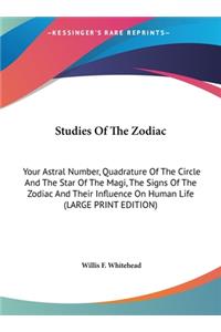 Studies of the Zodiac