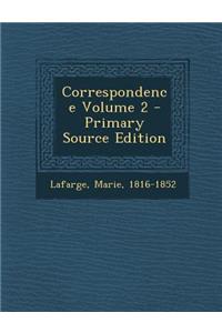 Correspondence Volume 2