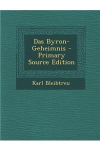 Das Byron-Geheimnis