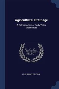 Agricultural Drainage