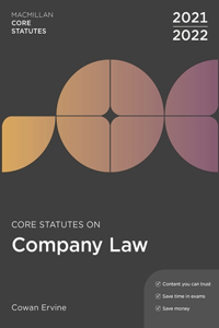 Core Statutes on Company Law 2021-22