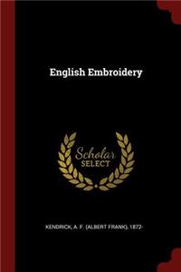 English Embroidery