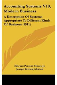 Accounting Systems V10, Modern Business