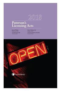 Paterson's Licensing Acts 2018