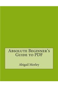 Absolute Beginner's Guide to PDF