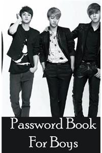 Password Book for Boys: Password Book for Boys / Diary / Notebook Boys