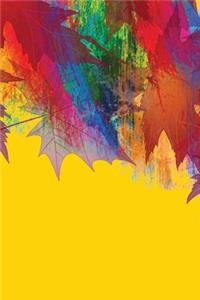 Pop Art Leaves 2 Journal
