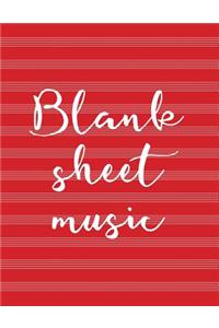 Blank Sheet Music