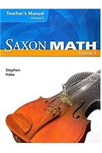 Saxon Math Course 3