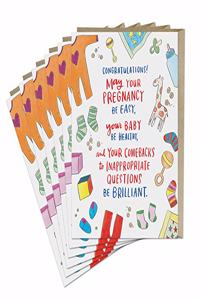 6-Pack Em & Friends Inappropriate Questions Card