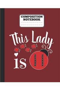Composition Notebook - This Lady is 11