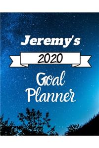 Jeremy's 2020 Goal Planner