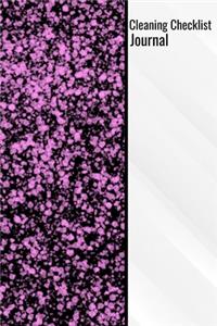 Cleaning Checklist Journal