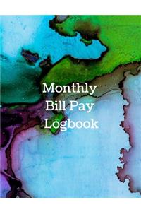 Monthly Bill Pay Logbook