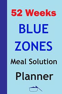 52 Weeks Blue Zones Meal Solution Planner