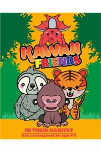 Kawaii Friends in Their Habitat