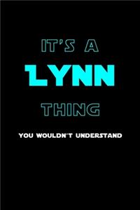 It's A Lynn Thing, You Wouldn't Understand